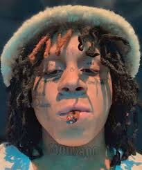 Trip fall get up levitate. Trippie Redd Kunstler Trippy Hippie Plakat