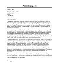 Fashion Design Executive Cover Letter Sample Resume Cover Letter Letter Of Recommendation Cover Letter Sample Cover Letter For Resume