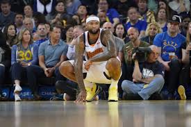 While demarcus cousins is not that close to making his season debut as he continues to recover from a torn achilles tendon, he is healthy enough to dunk on teammate kevin durant. Demarcus Cousins And Kevin Durant Out For Blazers Vs Warriors Game 1 Golden State Of Mind