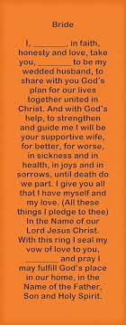 Christian Wedding Vows Examples For Groom And Bride Weddinginclude Wedding Vows To Husband Christian Wedding Vows Wedding Vows Examples