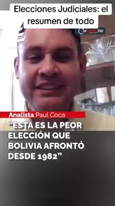#Bolivia #eleccionesjudiciales #eleccionesjudicialesbolivia  #eleccionesjudiciales2024🇧🇴 @Urgente.bo Han sido las peores elecciones de  la vida democrática nacional que comenzó en 1982. Y los motivos ...