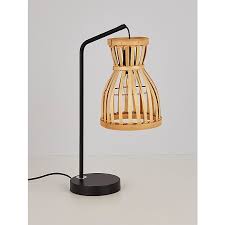 98 list list price $130.00 $ 130. Black Bamboo Hanging Table Lamp Home George At Asda