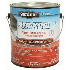 What are the shipping options for roof sealants? Gardner Part Sk 7701 Gardner 0 9 Gal Sta Kool Elastomeric White Reflective Roof Coating Roofing Sealants Coatings Home Depot Pro