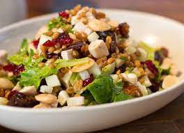 True Foods Chicken Chopped Salad Field Greens Diced Chicken Dates Cranberries Jicama Manchego Cheese M True Food Kitchen True Food Chicken Chopped Salad