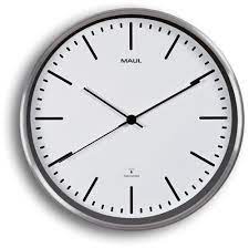 Welchen kostenfaktor kostet die ziffernblatt wanduhr? Funk Wanduhr Maulfly Aus Alu O 30 Cm Zifferblatt Weiss