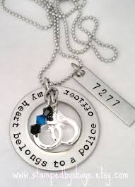Stampedbyshaye On Etsy Shop Reviews Police Officer Girlfriend Police Jewelry Police Wife