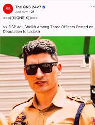 DSP Adil Sheikh Among Three Officers Posted
