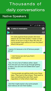 There are many lessons divided into many levels from elementary to . English Listening And Speaking For Android Apk Download