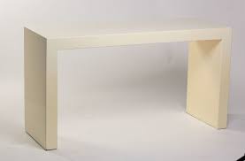 Custom Lacquer Parsons Console Table After Karl Springer Dering Hall Console Table Table Slim Console Table