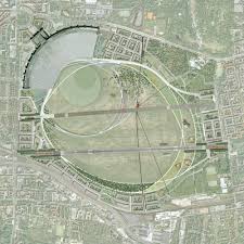 Gallery Of Berlin Tempelhof Airport Gross Max Sutherland Hussey Architects 3 Airport Design Green Building Berlin