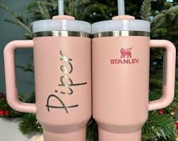 Laser Engraved Personalized Stanley Tumbler