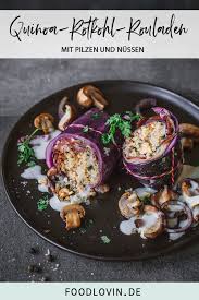 Quinoa Rotkohl Rouladen Rezept Rotkohl Rezepte Sudtiroler Speck