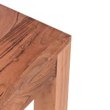 Holz telefontisch hoslo mit schublade. Weran Beistelltisch Mumbai Massiv Holz Akazie 35 X 35 Cm Wohnzimmer Tisch Design Dunkel Braun Landhaus