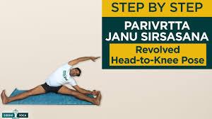 Parivrtta Janu Sirsasana Revolved Head To Knee Pose How To Do By Yogi Ritesh Siddhi Yoga Youtube
