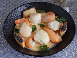 Noix De Saint Jacques Sur Puree De Coco De Paimpol Coco De Paimpol Noix De Saint Jacques Alimentation