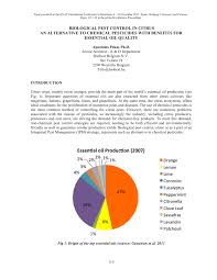 Biological control methods use living organisms such as natural predators, parasites and pathogens to control pest populations on garden plants. Pdf Biological Pest Control In Citrus An Alternative To Chemical Pesticides With Benefits For Essential Oil Quality