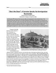 Commonlit answers key pax romana. Commonlit Shut The Door Speech Answer Key The Door