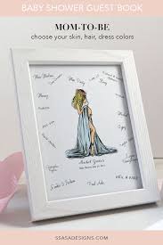 Girl Baby Shower Guest Book Alternative Guest Book Baby Etsy Baby Shower Guest Book Alternative Baby Shower Guest Baby Shower Guest Book