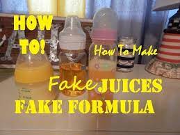 How To Make Fake Baby Infant Formula And Orange Juice For Your Reborn Baby Youtube Baby Formula Fake Baby Juice