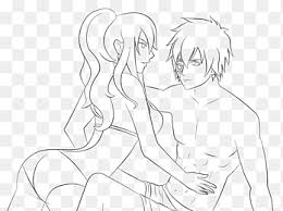 Each printable highlights a word that starts. Erza Scarlet Line Art Fairy Tail Coloring Book Anime Couple Kiss White Face Png Pngegg