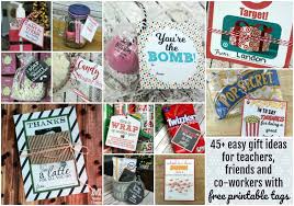 The presence of a happy family all wrapped up in each. 55 Easy Teacher Gift Ideas With Free Printable Tags Mama Cheaps
