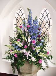 Pin By Virginia Carroll On Flowers Large Flower Arrangements Church Flowers Creative Flower Arrangements