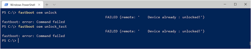 If the above command doesn't work, run this command (older devices need this): Bootloader Doesn T Strictly Check Strings For Oem Unlock Oneplus Community