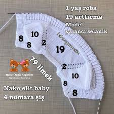 Bebe Orgu Sepetim On Instagram Merhabalar Sizlerde Yapmak Isterseniz Yelegimin Sayilari Bu Sekilde Baby Knitting Patterns Orme Bebek Sapkalari Orgu
