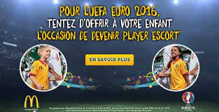 Pour ceux qui veulent aller au stade supporter leur équipe l'été prochain, c'est maintenant que tout se. Mcdo Euro 2016 1 500 Places De Foot A Gagner