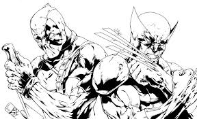 Cartoons coloring pages, coloring pages for boys, comics coloring pages, superheroes coloring pages, wolverine coloring pages 0. Spiderman Vs Deadpool Coloring Pages Novocom Top