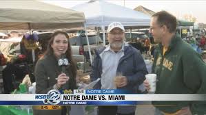 What is the name of . Notre Dame Tailgaters Kick Off Game Day With Football Trivia Wsbt