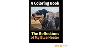 I have been creating dog breed coloring pages for many different dog breeds. Amazon Com The Reflections Of My Blue Heeler A Coloring Book 9781707091171 Activity Books Brightview Books