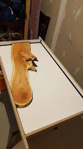 Concrete Coffee Table With Wood Inlay Diy Post Concrete Coffee Table Coffee Table Wood Wood Inlay