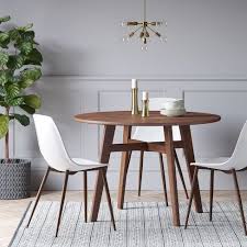 44 Maston Dining Table Round Hazelnut Project 62 Dining Room Small Round Dining Table Plastic Dining Chairs