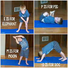 Features colourful illustrations of children and animals practicing yoga, with playful rhymes to explain each movement. Alphabet Yoga Pink Oatmeal