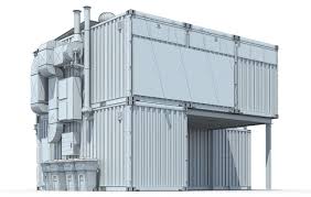 3d Model Container Fish House Fish House House 3d Model Container House