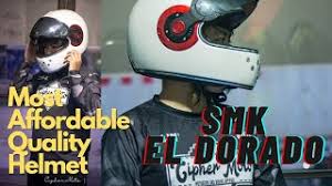 Gratis ongkir tanpa minimal pembelian. Smk El Dorado Helmet The Most Affordable Quality Classic Helmet Youtube