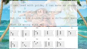 One day i'll know, if i go there's just no telling how far i'll go. Guitar Chords How Far I Ll Go From Moana Youtube