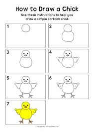 The steps to drawing a tiger. How To Draw Step By Step Printables For Primary School Sparklebox