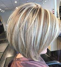 The Full Stack 50 Hottest Stacked Haircuts Blonde Hair With Highlights Blonde Highlights With Lowlights Blonde Highlights Bob