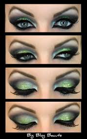 green smokey eye makeup pictures