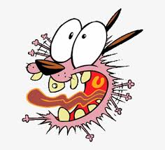 His owners are an old couple living on a farm full of bizarre adversaries. Filtercourage The Cowardly Dog Scary Dog Cartoon Network Transparent Png 1080x1920 Free Download On Nicepng