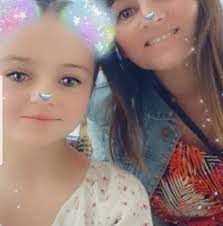 Seated, left to right: Pearl Cox, Myra Joy Strader Coy, John Vanvoorhis,  Audrey Halsey Vanvoorhis, Helen Daugherty and her special friend, Austin.  Standing, left to right: Kay Cox, Bob Temples, Darla Frazier,