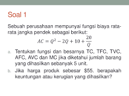Check spelling or type a new query. Pertanyaan Tentang Biaya Produksi Jangka Pendek Literatur