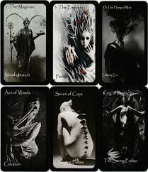 Black And White Tarot Deck Pdf Tarot Naught In 2020 Indie Tarot Deck Unique Tarot Decks Tarot
