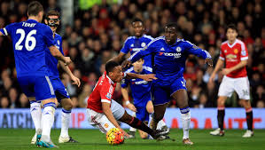Chelsea Kurt Zouma Thibaut Courtois Similarly Had To Step Up As Old Trafford Enjoyed An Exhibition Of Re Chelsea Football Club Chelsea Football Football Club