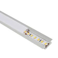 China Led Aluminium Profile Channel Extrusion 1m 2m 2 5m For Flexible Led Strip Tape C W Led Strip Diffuser End Caps Mounting Clips Recessed 2m 22mm W X 6mm H China Led Aluminium Profile Led Aluminium