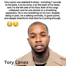 😳Rapper Tory Lanez was stabbed 14 times including 7 wounds to his back, 4  to his torso, 2 to the back of his head, & 1 to the left side of his