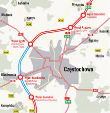 The autostrada a1, officially named amber highway (pol. Autostrada A1 Z Czestochowy Do Pyrzowic Jak Pobiegnie
