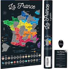Carte de france avec ses 13 régions et ses départements en couleur cartograf.fr : France Carte Der Beste Preis Amazon In Savemoney Es